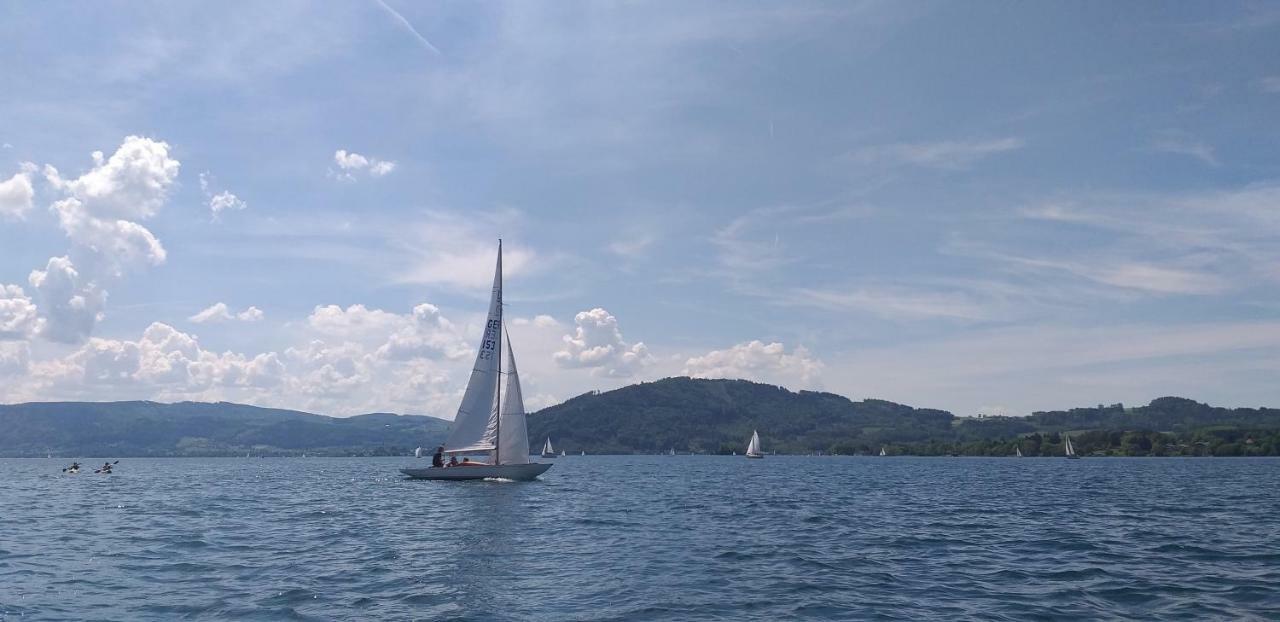 Ferienwohnungen Zum Attersee Lenzing Exterior photo